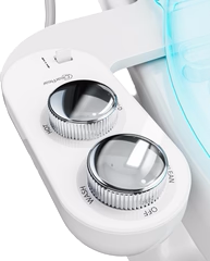 Clear Rear Bidet Toilet Seat User Guide