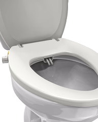 Clear Rear Toilet Seat Bidet User Guide